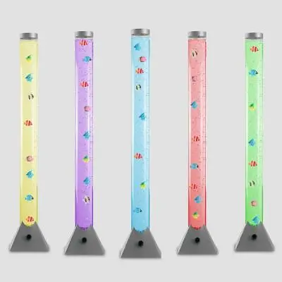 £32.95 • Buy 90cm 120cm Colour Change LED Bubble Fish Lamp Tube Tower Sensory Mood Light