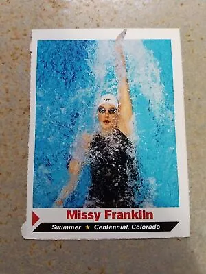 Missy Franklin Sports Illustrated For Kids SI For Kids Swimming Olympics #110 • $4.99
