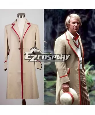 £42 • Buy Who Is Doctor Fifth 5th Dr Coat Cosplay Costume