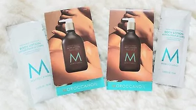 2x Moroccan Oil Body Lotion Lightweight Hyrdation Argan Oil With Aloe - 10ml Ea • $12