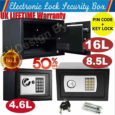 £34.10 • Buy 2023 Electronic Password Security Safe Money Cash Deposit Box Office Home Safety