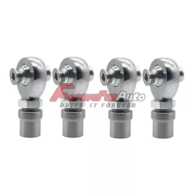 1.25  Chromoly 2 Pair Heim Joints Rod End 1  X 1-1/4 -12 W/ 1  - 5/8  HMS & Bung • $189.99