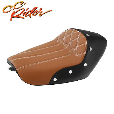 C.C. RIDER Driver Solo Seat Fit For Harley Sportster 48 72 XL 883 1200 XL1200X • $135