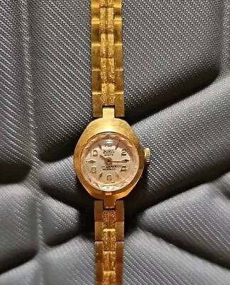 Vintage Lauris Sprite 17 Jewels Incabloc Watch • $6.51