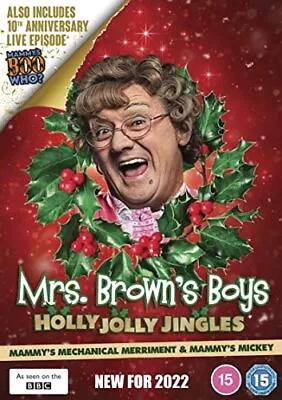 Mrs Brown's Boys: Holly Jolly Jingles [DVD] [2022] [DVD] [2022] - DVD  KBVG The • £8.85