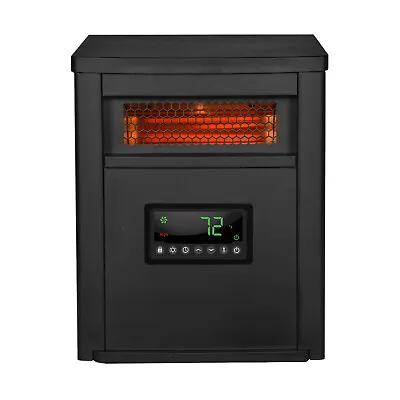 Lifesmart 8 Element 1500W Electric Infrared Quartz Space Heater (Open Box) • $92.04