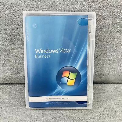 MICROSOFT - Windows Vista Business 64 Bit DVD X12-24214-03   K • $59.99