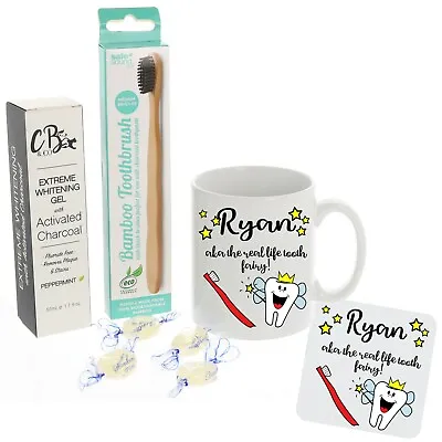 Personalised Dentist Mug Gift Cup & Coaster With Name Dental Student Graduation • £12.99