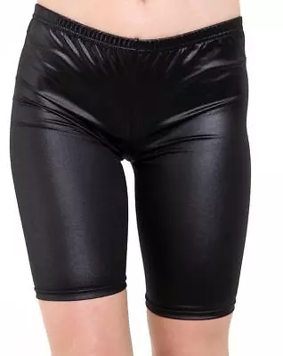 £5.99 • Buy New Ladies Pvc Camouflage Cycling Shorts Dancing Gym Yoga Shorts Plus Size 8-22