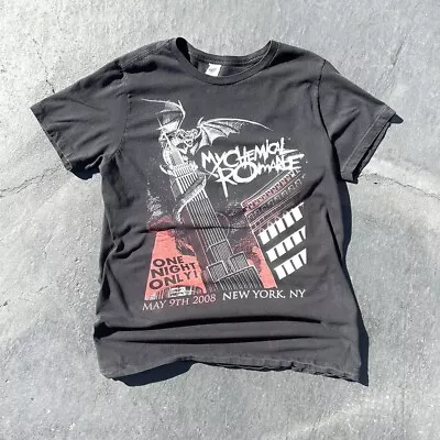 2000's My Chemical Romance Black NYC Tour T-Shirt. • $29.99