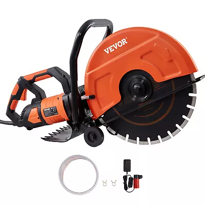 VEVOR 16'' Electric Concrete Saw Wet/Dry Saw Cutter With Water Pump And Blade • $186.99