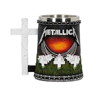 Nemesis Now Tankard Metallica Master Of Puppets Memorabilia Drinking Mug Gift • £40.99