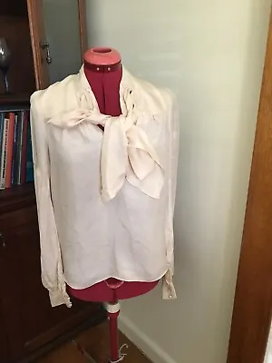 Country Road Silk Shirt Blouse XS Cream • $15