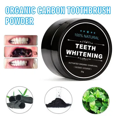 $3.97 • Buy Teeth Whitening Charcoal Powder Natural Activated Carbon Bright White Descaling