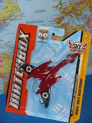 MATCHBOX MBX 60th ANNIVERSARY SUBSONIC INTERCEPTOR SKY BUSTERS *BRAND NEW & RARE • $29.99