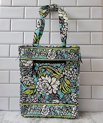 Vera Bradley Island Blooms Padded Laptop Shoulder Bag Tote W/ Pockets • $24.99