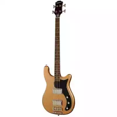 Epiphone EBEMSAMNH1 Embassy Bass Indian Laurel Fretboard Smoked Almond Metalli • $434