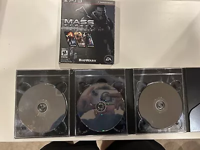 Mass Effect Trilogy  (PlayStation 3 2012) PS3 CIB Complete!!! • $12.50