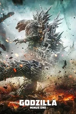 Godzilla: Minus One Movie Poster 27x40 Inches • $29.99