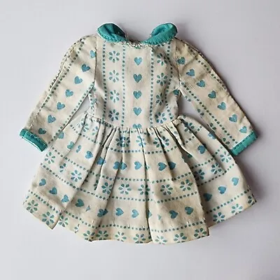 Vintage Barbie Skipper Let's Play House Dress #1932 White & Blue Needs TLC • $16