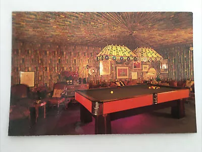 Pool Room Graceland Home Of Elvis Presley Memphis Tennessee Postcard • $3.99