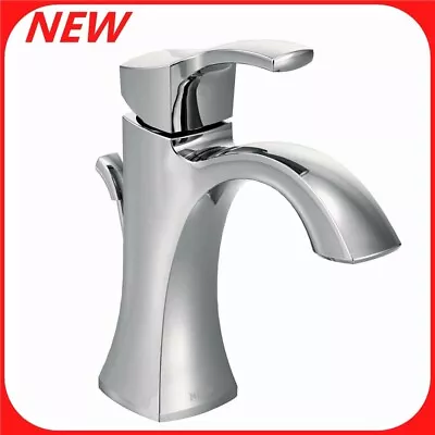 Moen Voss 6903 One-Handle Single Hole Bathroom Sink Faucet Chrome   R12 • $89.95
