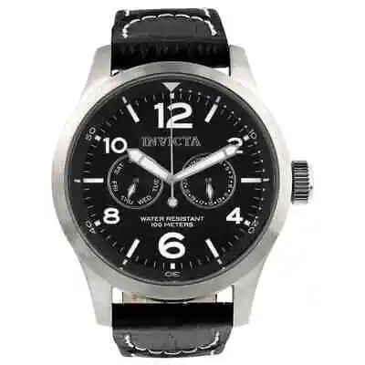 Invicta I-Force Black Dial Stainless Steel Men's Watch 0764 • $53.75
