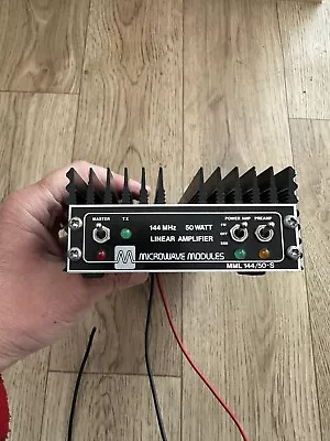 Microwave Modules 144 MHz 50watt Linear With Preamp SSB And FM • £5.50
