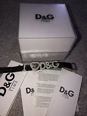 Dolce & Gabbana Diamante Watch On Bracelet D&G Y2K Vintage 2000’s • £50
