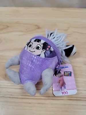 Monsters Inc Plush Boo Monster Outfit Suit Teachers Pet Clip Pouch Bag Mni Toy • $10.04