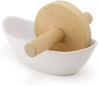 ZERO JAPAN Herbs Mortar With A Wooden Roller (cherry) KTZ-002 WH W160xD74xH55mm • $63.31