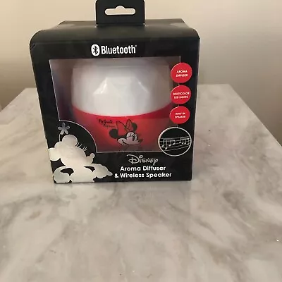 Disney Minnie Mouse Bluetooth Speaker & Aroma Diffuser LED Lights - NEW • $22.99