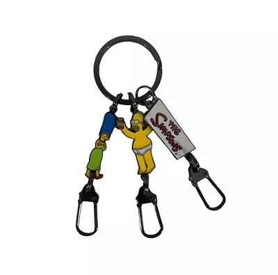 Simpsons MARGE HOMER MULTI Keychain Series Collectible Gift Key Ring • $18.95