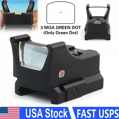 Tactical RMR Green Dot Holographic Reflex Sight Picatinny Rail Mount For Glock • $44.35