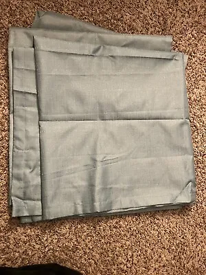 Two Eclipse Braxton Thermaback Blackout Curtain Sea Glass  42  X 84  (2 Panels) • $7