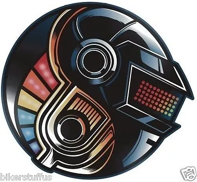 Daft Punk Sticker Laptop Sticker Toolbox Sticker Helmet Sticker Hard Hat Sticker • £2.39