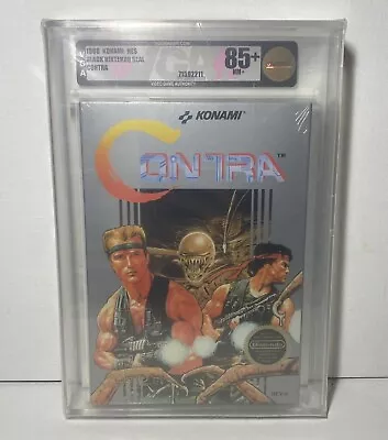 Contra (Nintendo NES 1988) VGA 85+ SEALED • $19999.99