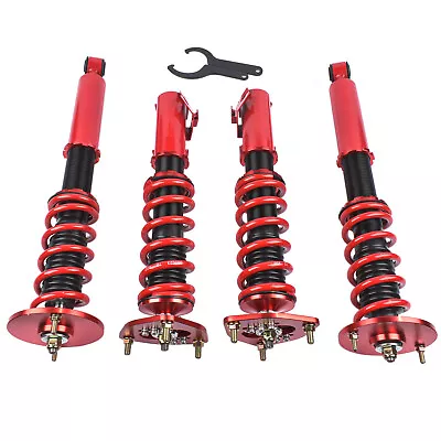 Red Coilovers Struts Shocks Suspension Kit For Nissan 1995-1998 S14 240SX 16 Way • $240