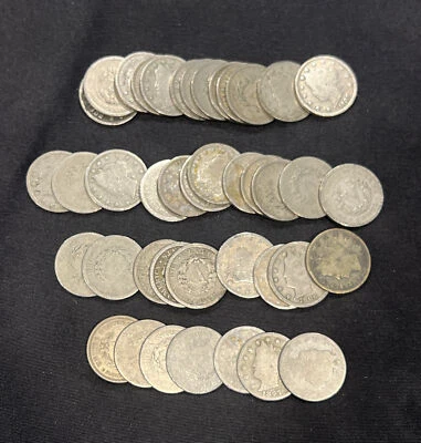 $15.50 • Buy Liberty V Nickels Mixed Roll