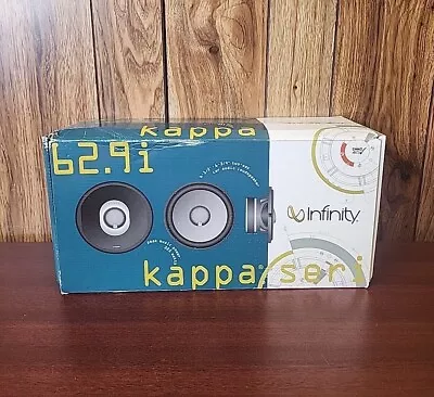 Infinity Kappa 62.9i 6 1/2' Two-Way Car Audio Loudspeaker 75W RMS 2ohm • $79.97