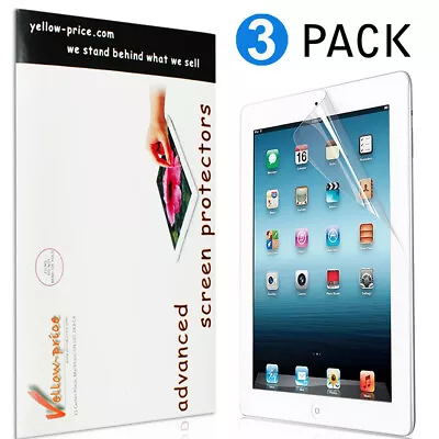 3-pieces Clear Screen Protector Guard Shield Film Saver For IPad 10.2 (7th Gen) • $8.54