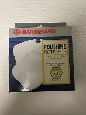 Marineland Polishing Filter Pad For C Series 160 & 220 Canister 2 Pack • $8.99