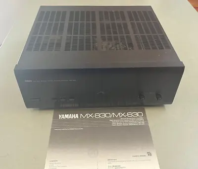 Yamaha MX-830 Natural Sound Stereo Power Amplifier • $515