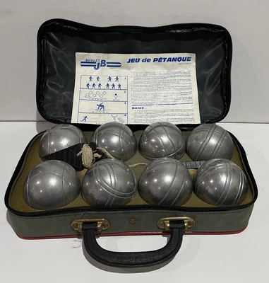 £27 • Buy Boules/Petanque Set  Ideale J B , (Jean  Blanc). In Case.