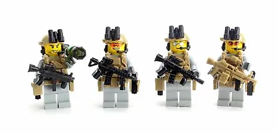 U.S. Army Rangers Complete Military Squad Made With Real LEGO® Minifigures • $67.92