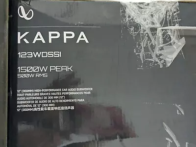 Infinity Kappa 123WDSSI Kappa Series 12  Subwoofer With Selectable 2- Or 4-ohm • $225