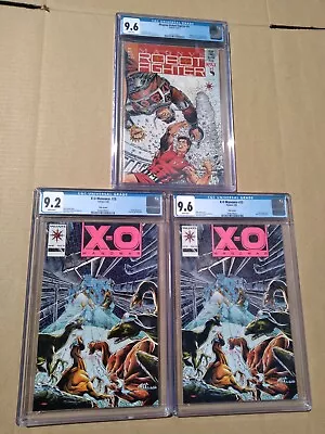 Cgc Graded Valiant Comics - Lot Of 3 - Magnus Robot Fighter X-o Manowar • $46