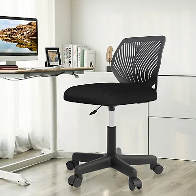 Advwin Mesh Office Chair Computer Seat Height Adjustable Executive Chairs Black • $69.90