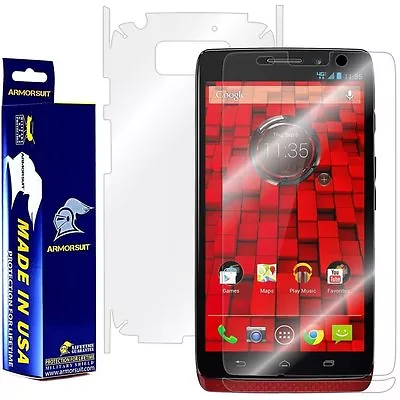 ArmorSuit MilitaryShield Motorola Droid Ultra Screen Protector + Full Body Skin • $17.45