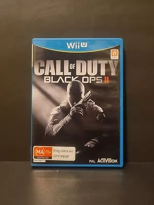 Call Of Duty Black Ops II Nintendo Wii U Complete COD WiiU PAL VGC • $19.99